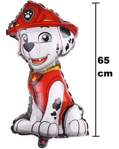 Kit Paquete Globos Paw Patrol Chase Skye Rubble Marshall