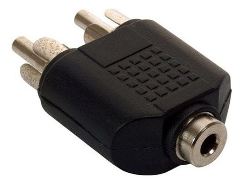 Convertidor Adaptador Audio Plug Hembra A Rca Macho 