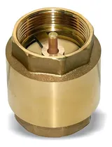 Comprar Válvula Retención Bronce Con Vástago Metálico 1 Pulgada Plus