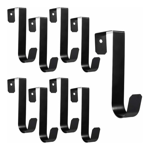 Pack 6 Gancho Para Puerta Colgar Ropa Abrigo Gorro Salon