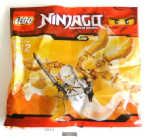 Mini Figura Exclusiva De Lego Ninjago Set No. 30080 Zane Nin