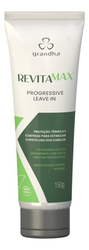 Grandha Progressive Leave-in 150g Protetor Térmico Revitamax