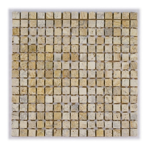  Malla Revestimiento Travertino Golden 30x30 M2 Revestylo