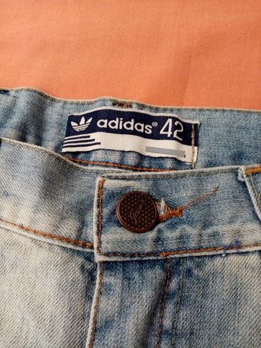 Bermuda Jean Hombre - adidas- Talle 42- Igual A Nueva!!! 