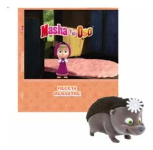 Coleccion Masha Y El Oso - Libro + Muñeco - Variantes | Receta Desastre