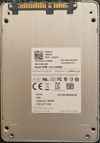 Imagen 7 de 8 de Disco Duro Solido Ssd 120gb Sata3 6gbs Laptop Pc Windows Mac