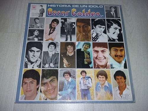 Lp Vinilo Disco Oscar Golden Historia De Un Idolo Exitos