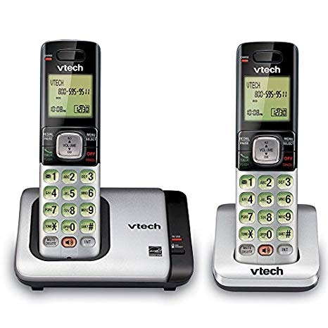 Vtech Cs6719-2 2-auricular De Teléfono Inalámbrico Expansibl