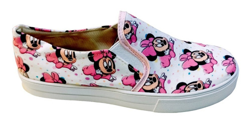 Tenis Zapato Mimie Mouse Lona Moda Casual Envio Full