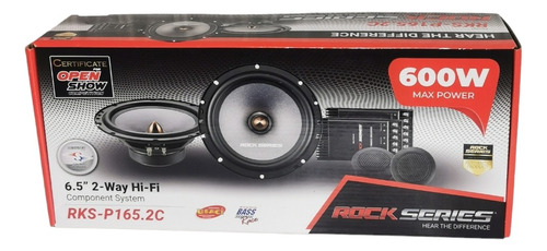 Set De Bocinas Componente Rock Series 600w