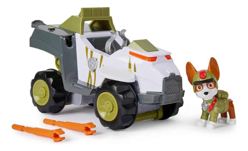 Carrinho Macaco Do Tracker Com Boneco Patrulha Canina