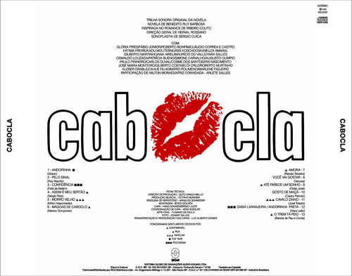 Cd Novela Cabocla Estandar