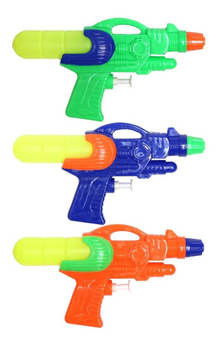 Mini Pistolas Pistolitas Lanzadoras De Agua Juguete 3 Piezas