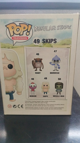 Funko Pop Skip Regular Show (Usado)