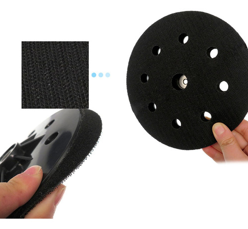 Almohadillas Para Pulir Lijadora De Palma Orbital Placa