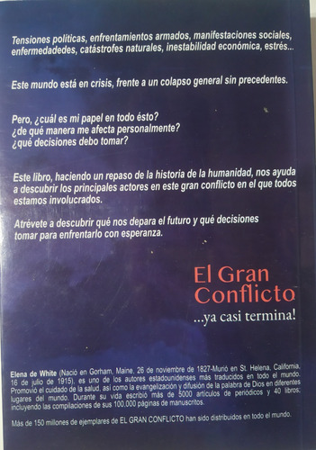 El Gran Conflicto Entre Cristo Y Satanás. Elena G. De White