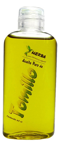 Aceite Herba De Tomillo -60 Ml- Orgánico - Puro
