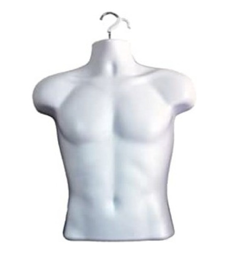 Maniqui Torso Exhibidor Para Caballero, Plastico Flexible!!!