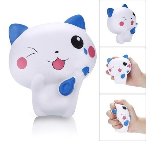 Squishy Gato Kawaii - Envío Desde El Extranjero 20 A 35 Días