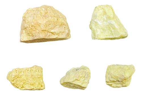 Azufre Natural: Rocas Originales Mina Noa - Leer Descripción (Usado)