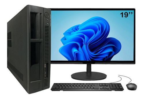 Computador Intel Core I5 8gb Hd 120 + Monitor + Windows 10 