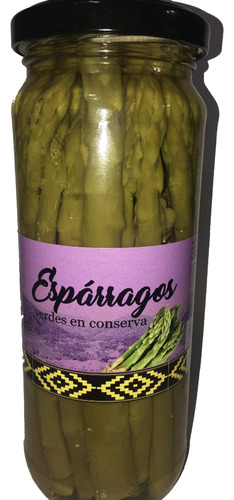 Espárragos Verdes Finca Cave Canem Gourmet Mendoza  X 330 Gr