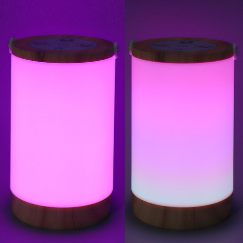 Mesa Led Inalámbrica Rgb Touch Control Sin Escalones