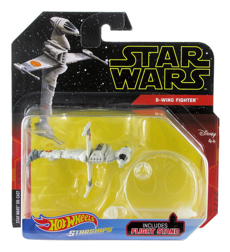 Luchador Hot Wheels Star Wars Starships B-wing