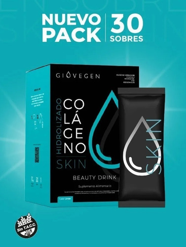 Imagen 6 de 8 de Giovegen Skin + Summer Boost - Colágeno Hidrolizado Bebible