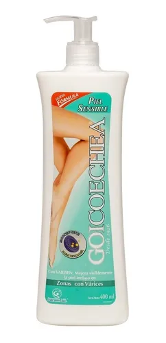 Goicoechea Piel Sensible Humectante 400ml Varices Original Tipo De Envase Botella Fragancia Delicada Tipos De Piel Sensible