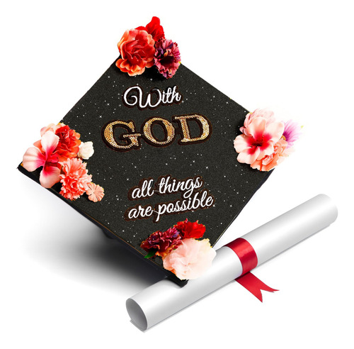 Once Upon Time Gorro Graduacion Hecho Mano Regalo Para Ella