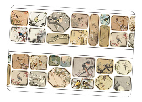 Pegatinas De Álbum De Recortes, Pegatinas De Fondo Aves