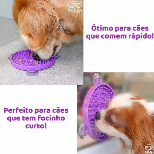 Tapete de Lamber p/Cães e Gatos Pet Games Labirinto M-Tapete de