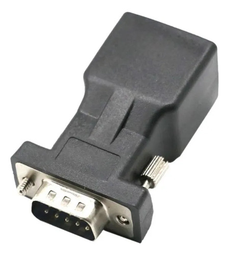 Para Puerto Serie Rs232, Db9 De 9 Pines, Macho A Cat5e/6 Eth