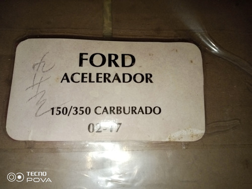 Guaya De Acelerador/ford 150- 350 Carburado Año 02/17