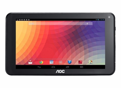 Tablet Aoc 7' Quad-core 8gb Bt Android 6.0 Ips 2 Camaras Jfc
