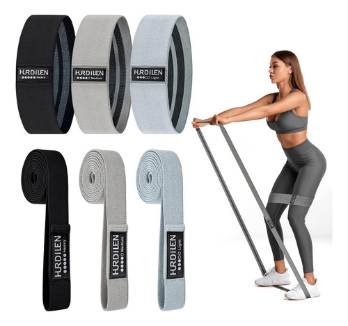 Bandas De Resistencia De Hurdilen For Hacer Ejercicio, 3 De
