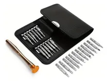 Comprar Juego De Destornilladores Manuales 25 En 1 Con Funda De Piel