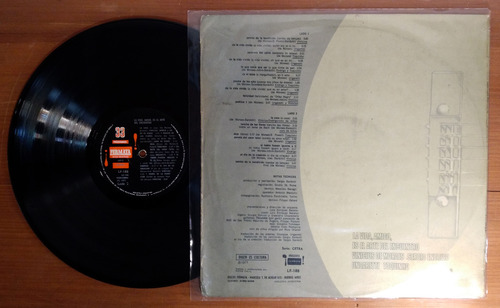 Moraes Ungaretti Endrigo Toquinho La Vida Amigo Disco Lp (Usado)