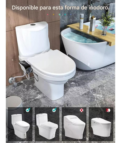 Adaptador Bidet Wc Ajustable Instalación Sencilla