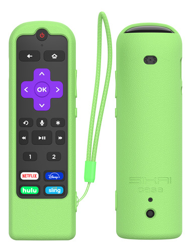 Funda De Silicona Para Roku Voice Remote Pro