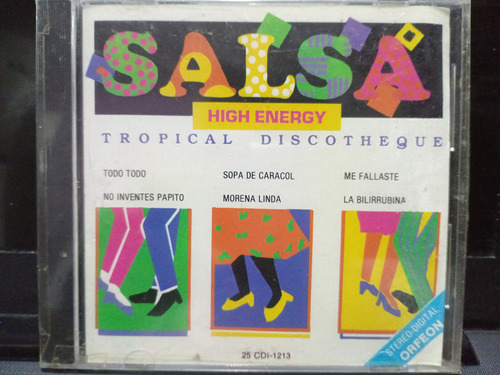 Cd Salsa High Energy