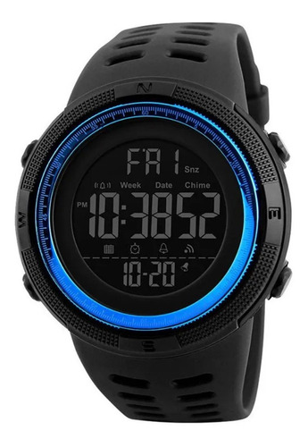 Reloj Deportivo Digital Skmei 1251 Negro Azul