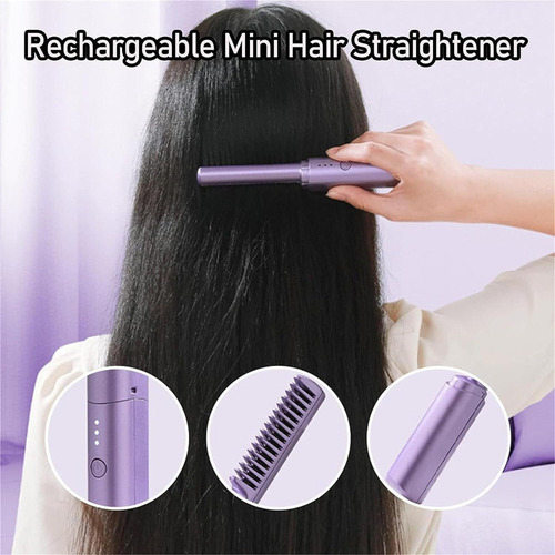 1 Mini Alisador De Cabello Recargable