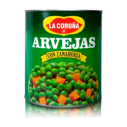 Arveja Con Zanahoria Lata 3000g La Coruña - g a $13