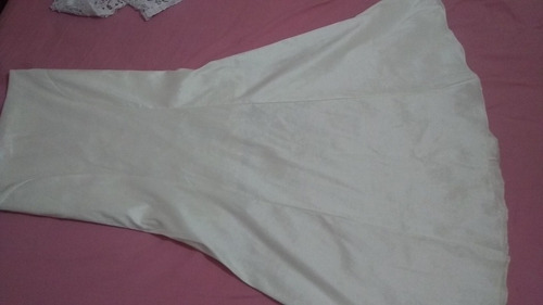 Vestido Novia Dos Piezas Talle M