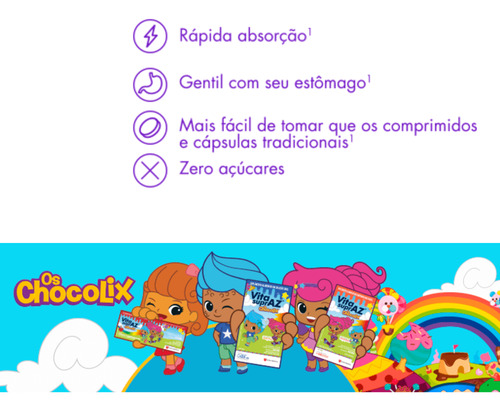 Vita Supraz Os Chocolix 10 Comp Efervescentes Maca Do Amor