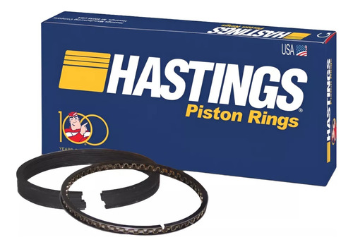 Anillos Hastings Para Dodge 600 83-85 Sohc 2.2l Std Cromo