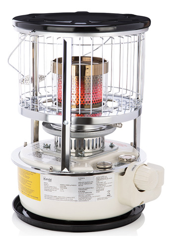 Estufa A Parafina Kerosene Mecha Kpm-3300 Gris 5,3l