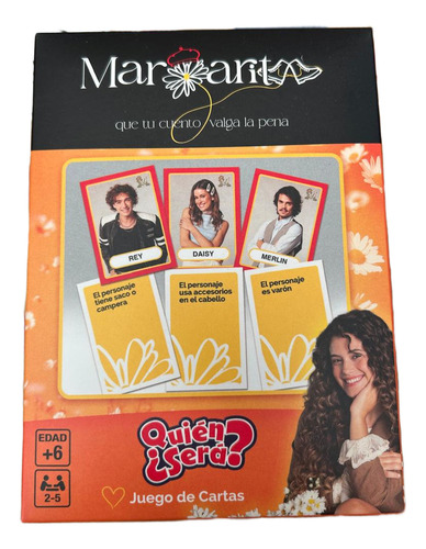 Juego De Mesa Quien Sera? Cartas Margarita Sryj